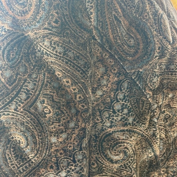 St. John Sport Paisley Velvet Quilted Zipper Jacket - Picture 2 of 14